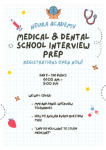 Load image into Gallery viewer, 3-Day Medical &amp; Dental School Interview Preparation Workshop with Interview Simulation Day
